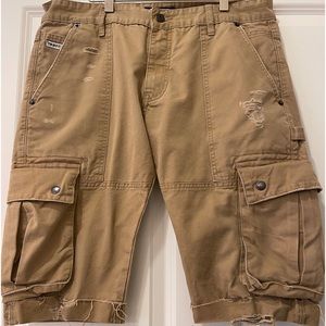 Trukfit Beige Cargo Short